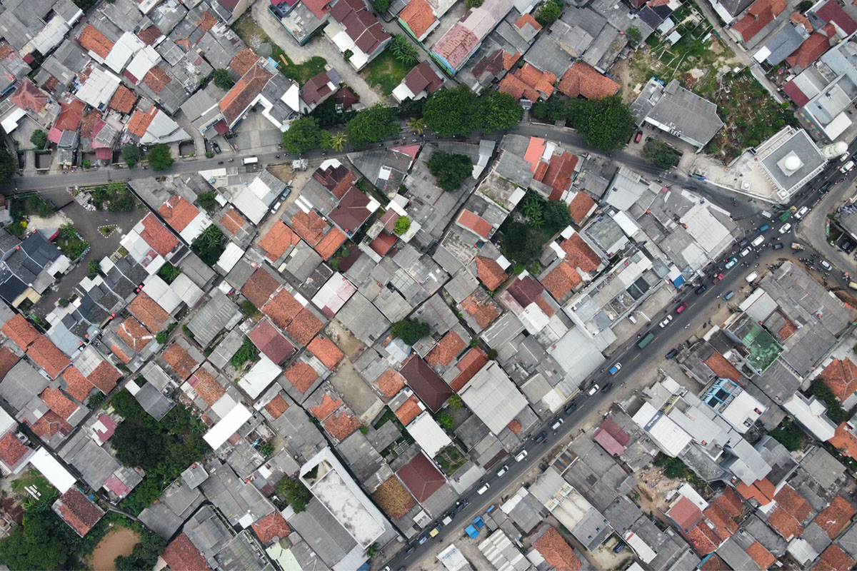 Orthomosaic image mapping service